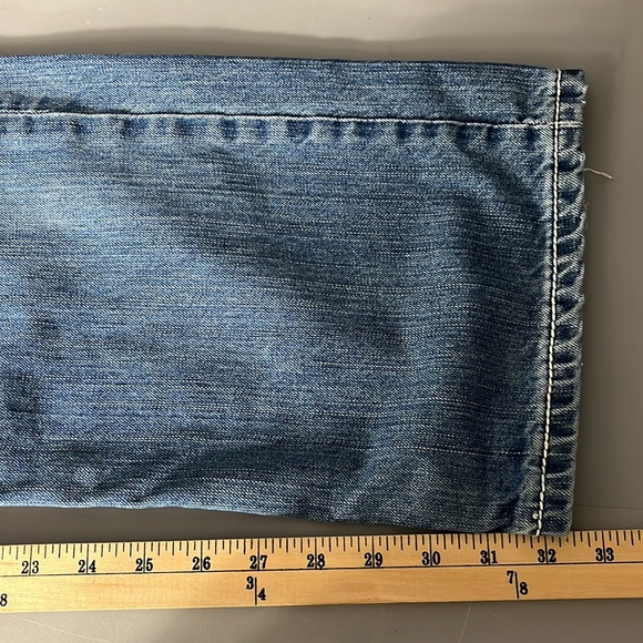 BKE DENIM Women’s Tyler Straight Long Jeans size 33L - Picture 5 of 10